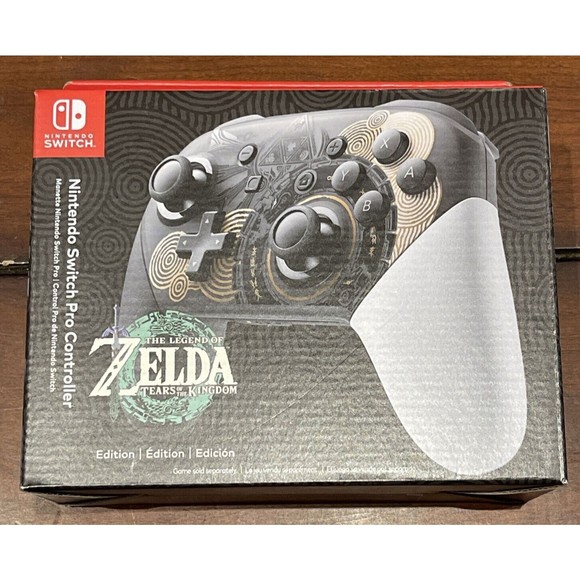 Nintendo Switch Pro Controller The Legend of Zelda: Tears of the Kingdom Edition - Picture 1 of 6